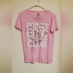 Disney Parks Prince Eric Appreciation Club Women's T-Shirt Size XS